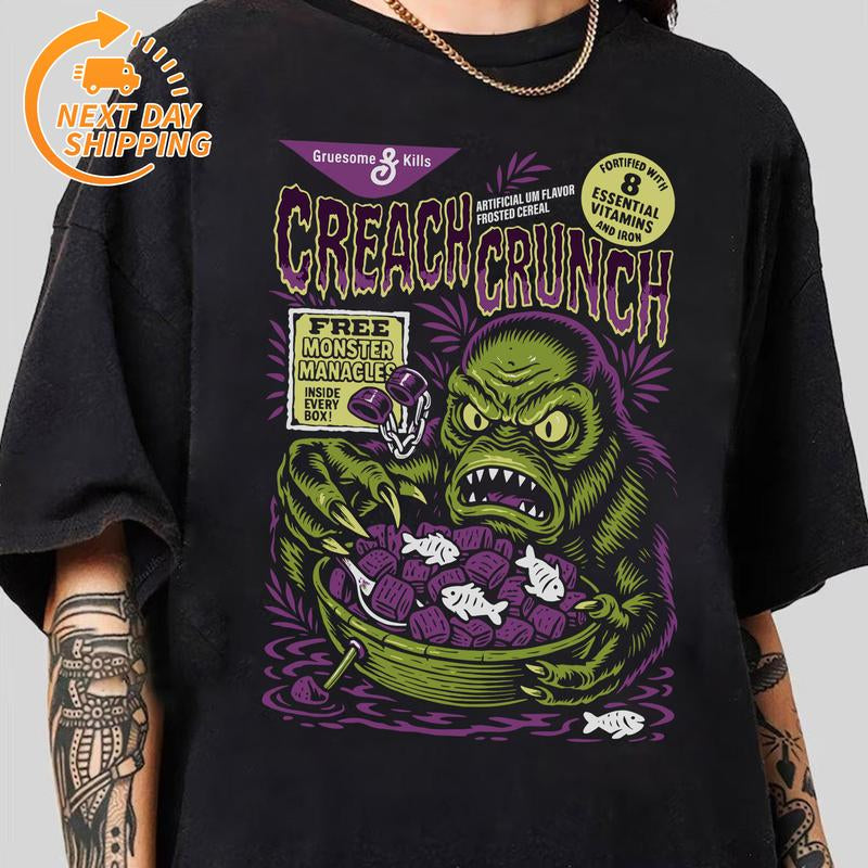 Halloween Horror Cereal Shirt, Horror Characters Tee, Halloween Movie Tee, Spooky Season