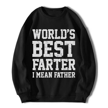 World Best Farter I Mean Father Shirt Gifts for Dad Funny T-Shirt for Men