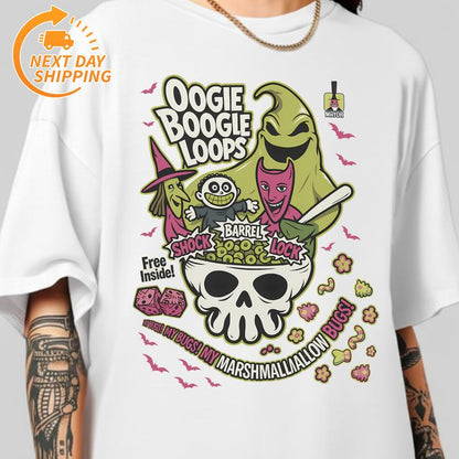 Halloween Horror Cereal Shirt, Horror Characters Tee, Halloween Movie Tee, Spooky Season