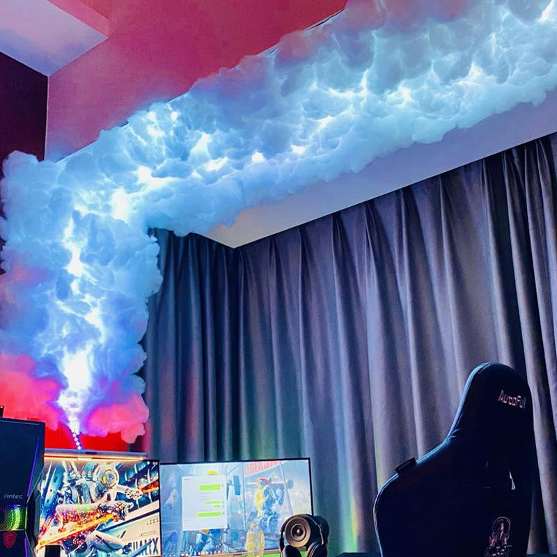 DIY Cloud Lights Gaming Room Garage Club Bar Party Light Smart Strips Led Ligh Accessory Star Led Light Holiday Decoration Led Light Cotton Lightning