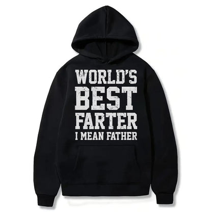 World Best Farter I Mean Father Shirt Gifts for Dad Funny T-Shirt for Men