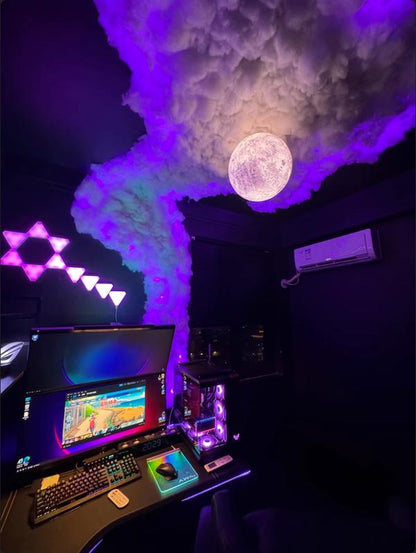 DIY Cloud Lights Gaming Room Garage Club Bar Party Light Smart Strips Led Ligh Accessory Star Led Light Holiday Decoration Led Light Cotton Lightning